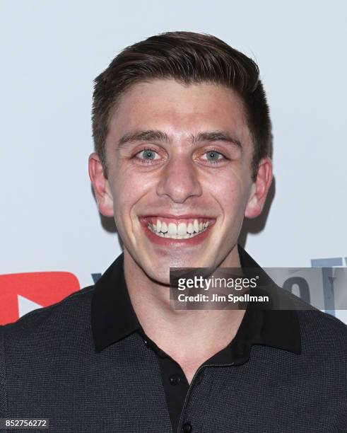 Actor Brock Ciarlelli attends the ABC Tuesday Night Block Party event at Crosby Street Hotel on September 23, 2017 in New York City.