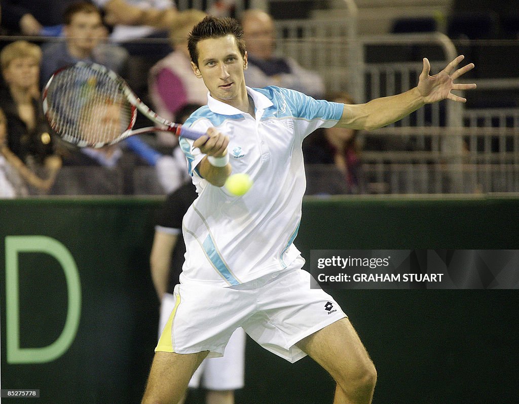 Ukraine tennis player Sergiy Stakhovsky