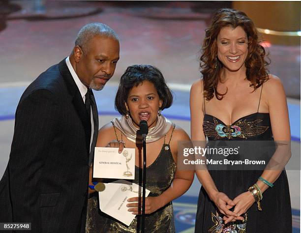 Chandra Wilson, James Pickens Jr. And Kate Walsh of "Grey's Anatomy," presenters