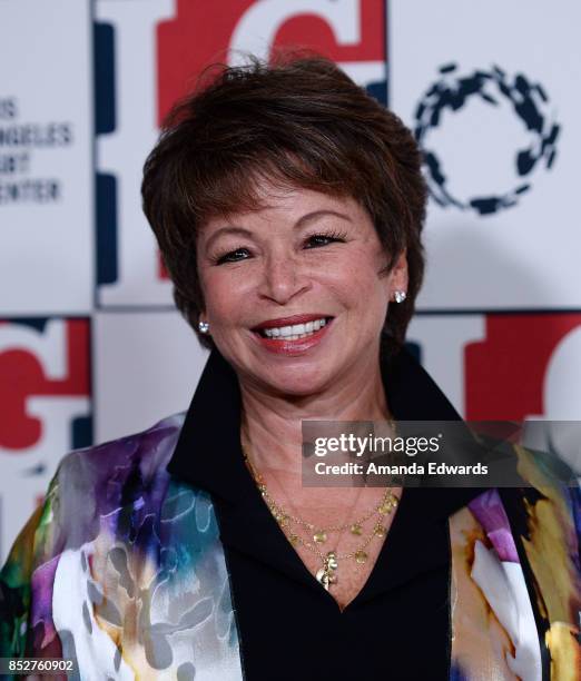 Lawyer Valerie Jarrett arrives at the Los Angeles LGBT Center's 48th Anniversary Gala Vanguard Awards at The Beverly Hilton Hotel on September 23,...