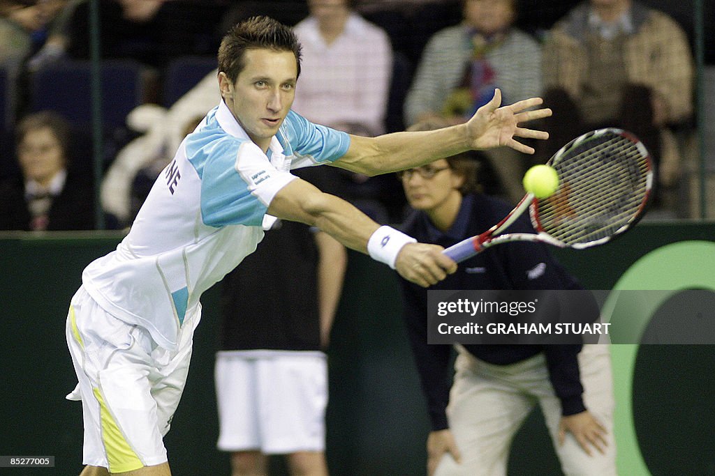 Ukrainian tennis player Sergiy Stakhovsk