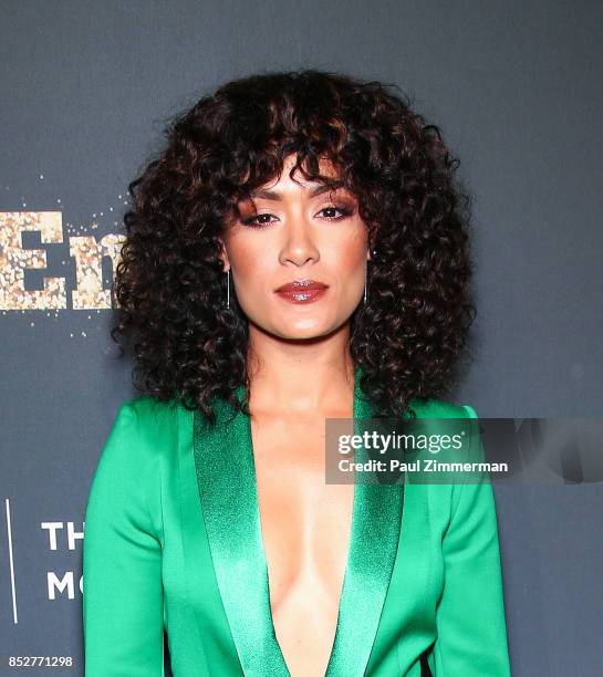 Grace Gealey attends "Empire" & "Star" Celebrate FOX's New Wednesday Night - Red Carpet at One World Observatory on September 23, 2017 in New York...