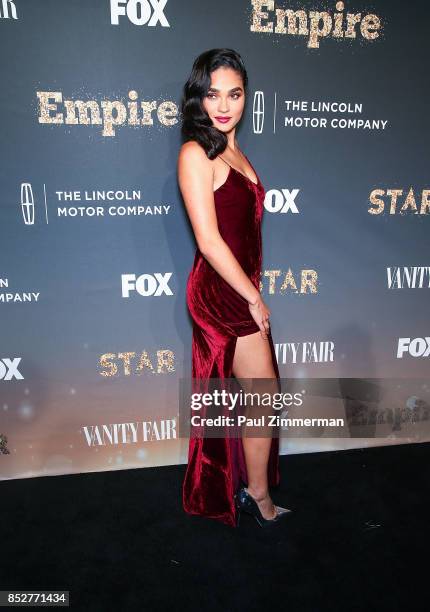 Brittany O'Grady attends "Empire" & "Star" Celebrate FOX's New Wednesday Night - Red Carpet at One World Observatory on September 23, 2017 in New...