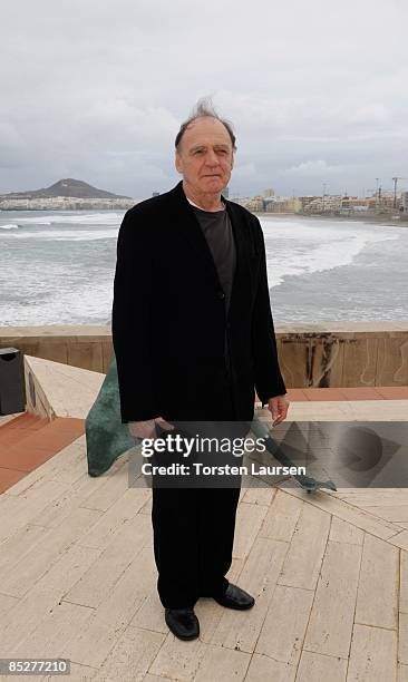 Bruno Ganz attends the 10th Las Palmas International Cinema Festival on March 6, 2009 in Las Palmas, Spain.