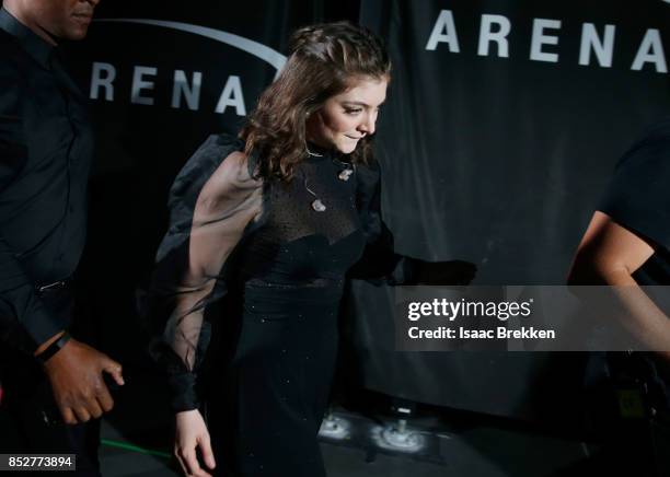 Lorde attends the 2017 iHeartRadio Music Festival at T-Mobile Arena on September 23, 2017 in Las Vegas, Nevada.