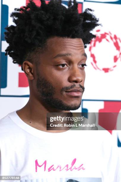 Jermaine Fowler attends the Los Angeles LGBT Center's 48th Anniversary Gala Vanguard Awards at The Beverly Hilton Hotel on September 23, 2017 in...