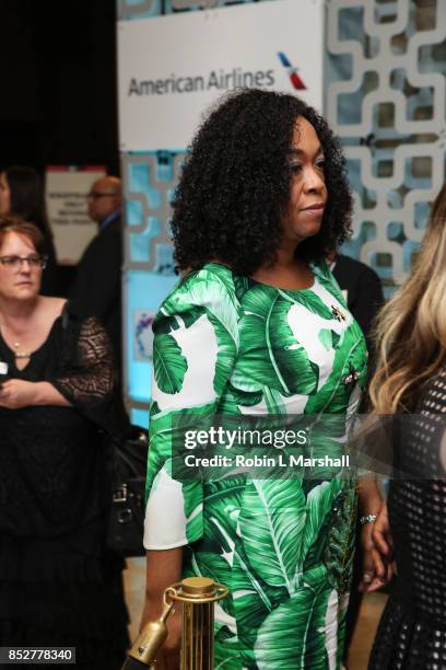 Shonda Rhimes arrives at the Los Angeles LGBT Center's 48th Anniversary Gala Vanguard Awards at The Beverly Hilton Hotel on September 23, 2017 in...