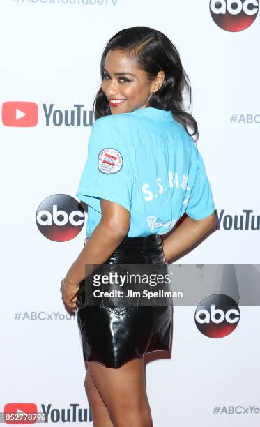 Vashtie Kola attends the ABC Tuesday Night Block Party event at Crosby Street Hotel on September 23, 2017 in New York City.