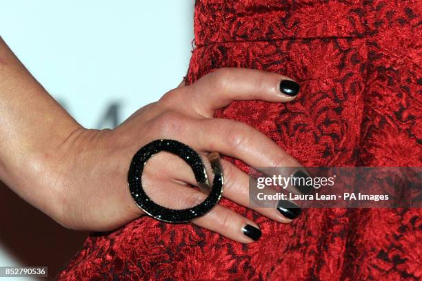 Detail of MyAnna Buring at the 16th annual Moet British Independent Film Awards at the Old Billingsgate Market in the City of London.