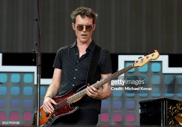 Jeremiah Fraites of The Lumineers performs onstage during the 2017 Global Citizen Festival in Central Park to End Extreme Poverty by 2030 at Central...