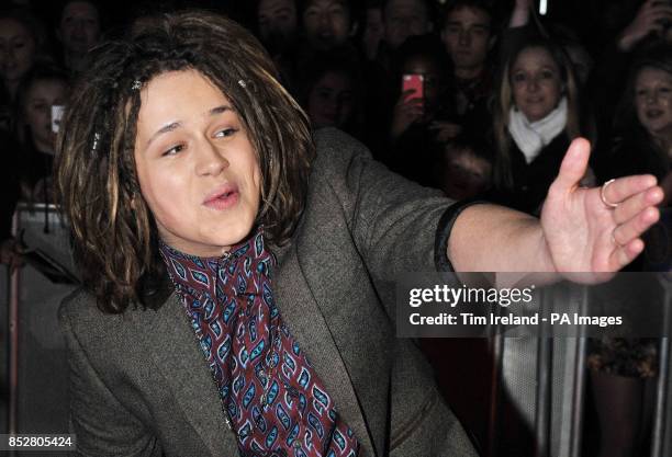 Factor finalist Luke Friend arrives at The Great Hall in the University of Exeter for his homecoming gig.