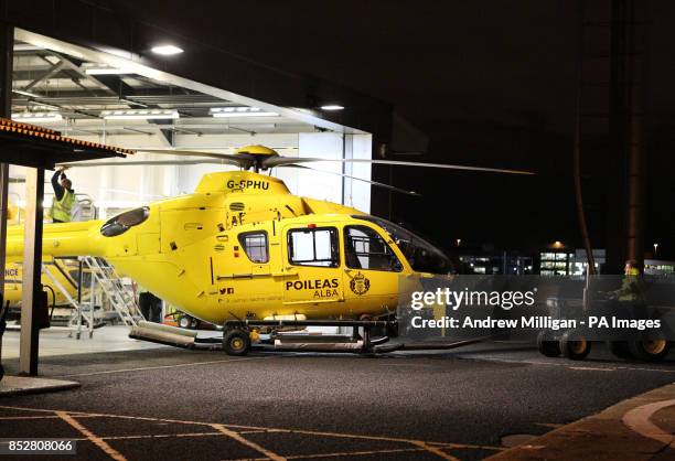 23 Glasgow City Heliport Stock Photos, HighRes Pictures, and Images