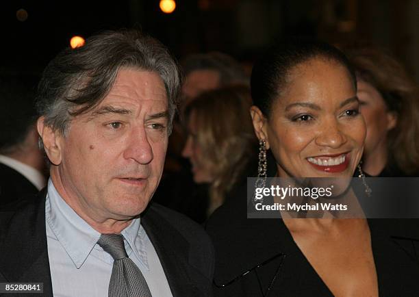 Robert De Niro and Grace Hightower