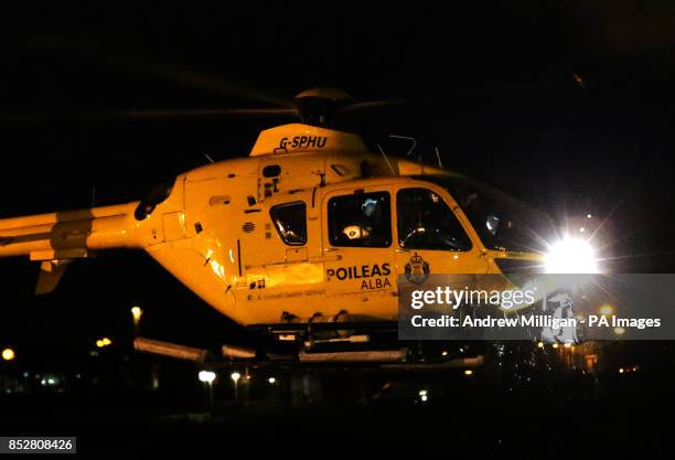 23 Glasgow City Heliport Stock Photos, HighRes Pictures, and Images