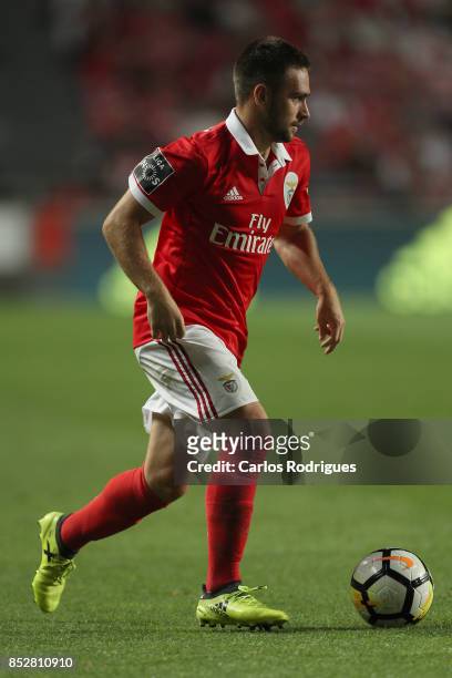 Benfica's forward Andrija Zivkovic from Serbia during the match between SL Benfica and FC Paco de Ferreira for the round seven of the Portuguese...