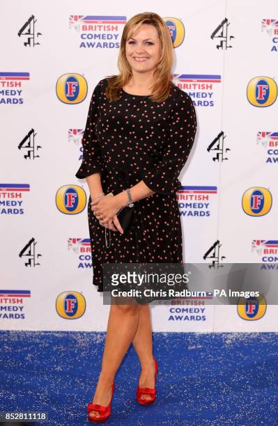 Jo Joyner attends the British Comedy Awards at Fountain Studios in Wembley North London.