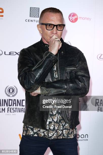 Bruce Labruce attends the official screening of "Bees Make Honey" during the Raindance Film Festival at Vue Leicester Square on September 23, 2017 in...