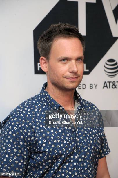 Patrick J Adams attends "Pillow Talk" premiere during Tribeca TV Festival at Cinepolis Chelsea on September 23, 2017 in New York City