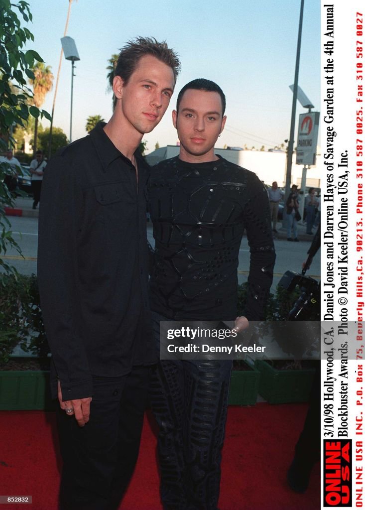 Hollywood, CA. Daniel Jones and Darren Hayes of Savage Garden at the... News Photo - Getty Images