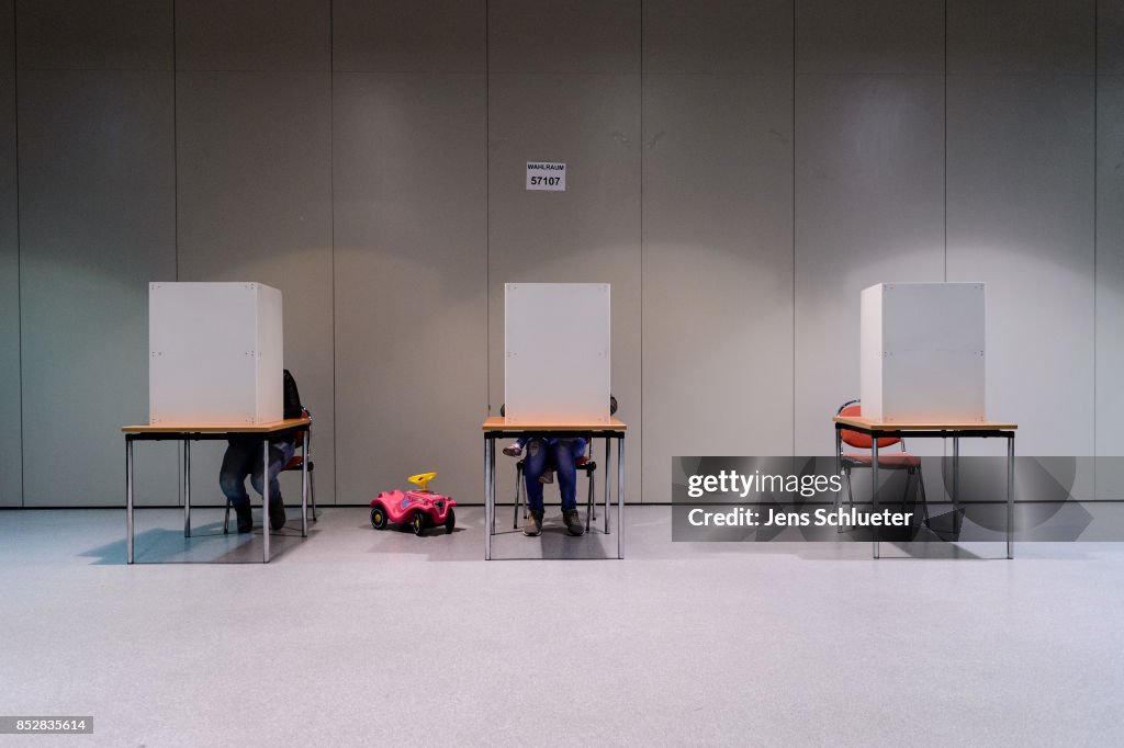 Germans Go The Polls In Federal Elections