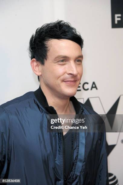 Robin Lord Taylor attends 'Gotham' sneak peek during Tribeca TV Festival at Cinepolis Chelsea on September 23, 2017 in New York City