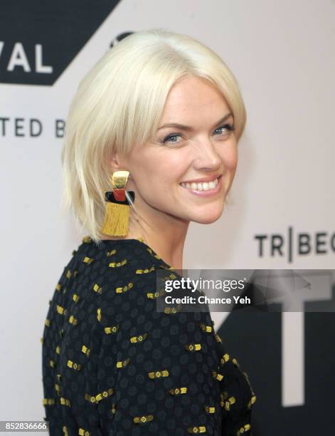 Erin Ricahrds attends 'Gotham' sneak peek during Tribeca TV Festival at Cinepolis Chelsea on September 23, 2017 in New York City