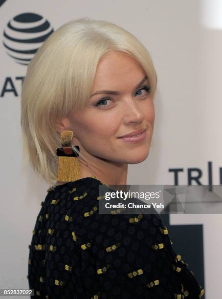 Erin Ricahrds attends 'Gotham' sneak peek during Tribeca TV Festival at Cinepolis Chelsea on September 23, 2017 in New York City