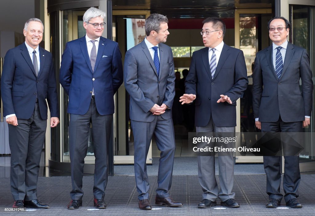 Danish Crown Prince Frederik Visits China - Day 2