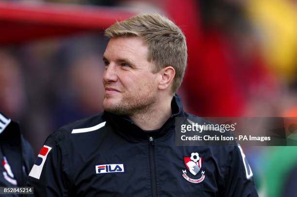 Bournemouth's Manager Eddie Howe
