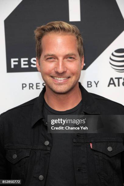 Ryan Hansen attends "Ryan Hansen Solves Crimes On Television" premiere during Tribeca TV Festival at Cinepolis Chelsea on September 23, 2017 in New...