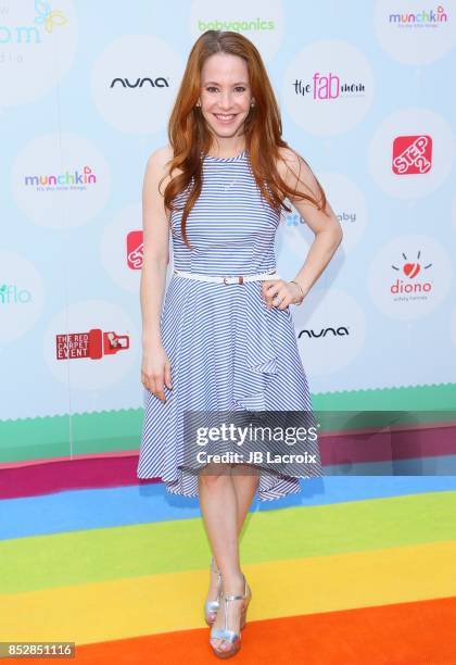 Amy Davidson attends Step 2 Presents 6th Annual Celebrity Red CARpet Safety Awareness Event on September 23, 2017 in Culver City, California.