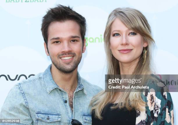 Actors Nathan Kress and London Elise Kress attend the 6th Annual Celebrity Red CARpet Safety Awareness event at Sony Studios Commissary on September...
