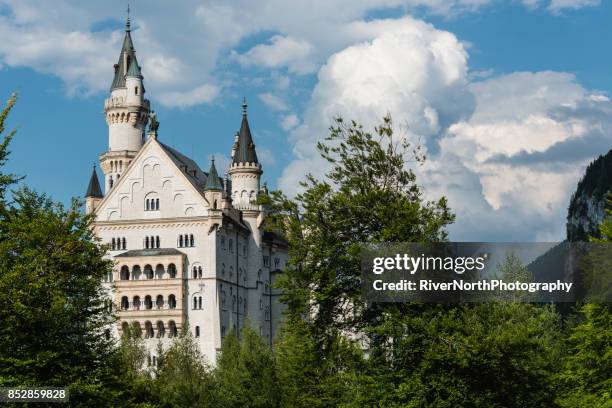 neuschwanstein castle in füssen, bavaria - king ludwig ii of bavaria stock pictures, royalty-free photos & images