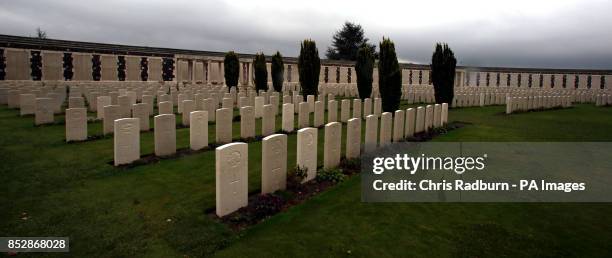 Tyne Cot Cemetery and Memorial Ypres, Belgium. The centenary of the outbreak of the First World War next year will bring the greatest peacetime...