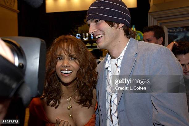 Halle Berry and Ashton Kutcher