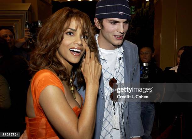 Halle Berry and Ashton Kutcher