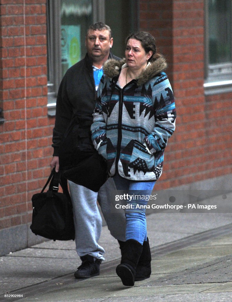 Donna Rooks Husband and wife David and Donna Rooke arrive at Sheffield Crown ...