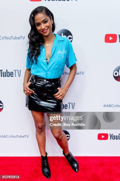 Vashtie Kola attends the ABC Tuesday night block party event at Crosby Street Hotel on September 23, 2017 in New York City.