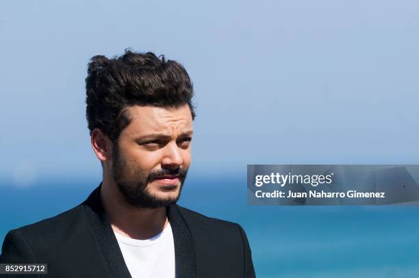 Kev Adams attends 'To The Top' photocall during 65th San Sebastian Film Festival on September 24, 2017 in San Sebastian, Spain.