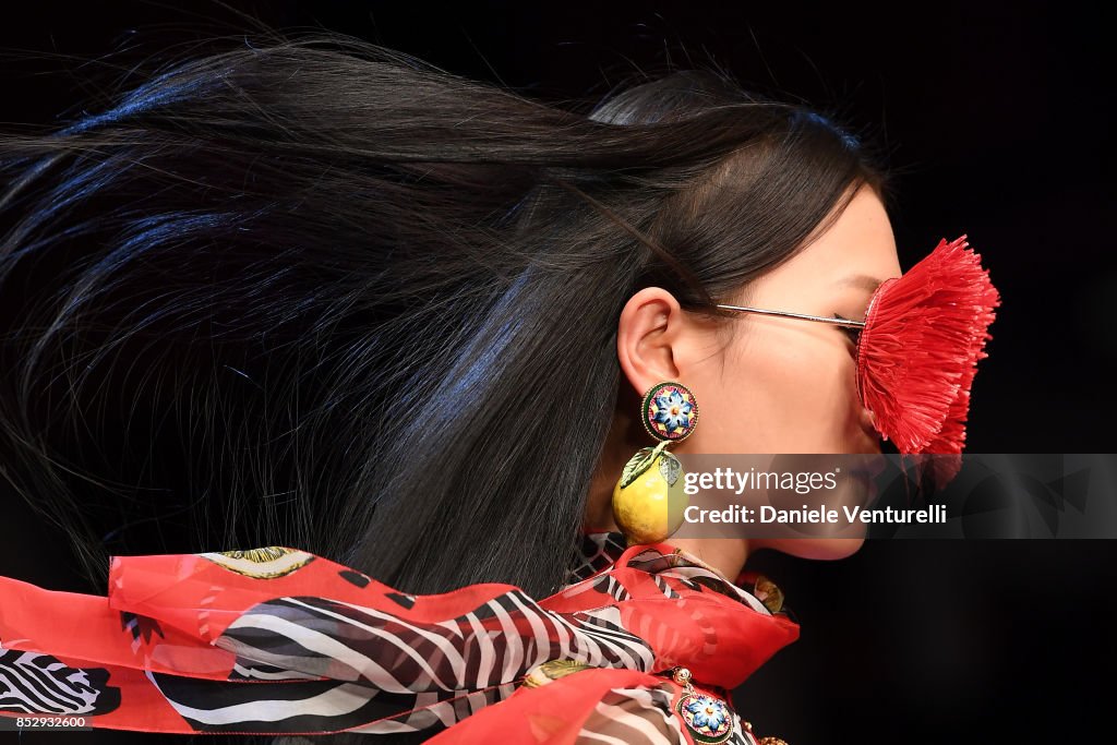 Dolce & Gabbana - Runway - Milan Fashion Week Spring/Summer 2018