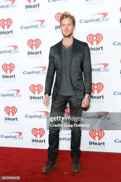 Actor Matt Barr attends the 2nd Night of the 2017 iHeartRadio Music Festival at T-Mobile Arena on September 23, 2017 in Las Vegas, Nevada.