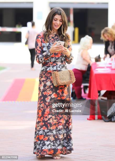 Ali Landry attends Step 2 Presents 6th Annual Celebrity Red CARpet Safety Awareness Event on September 23, 2017 in Culver City, California.