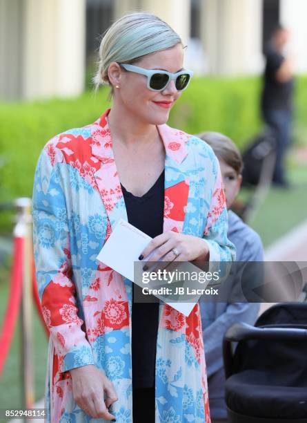 Kathleen Robertson attends the 6th Annual Celebrity Red CARpet Safety Awareness Event on September 23, 2017 in Culver City, California.