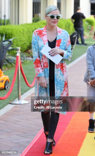 Kathleen Robertson attends the 6th Annual Celebrity Red CARpet Safety Awareness Event on September 23, 2017 in Culver City, California.