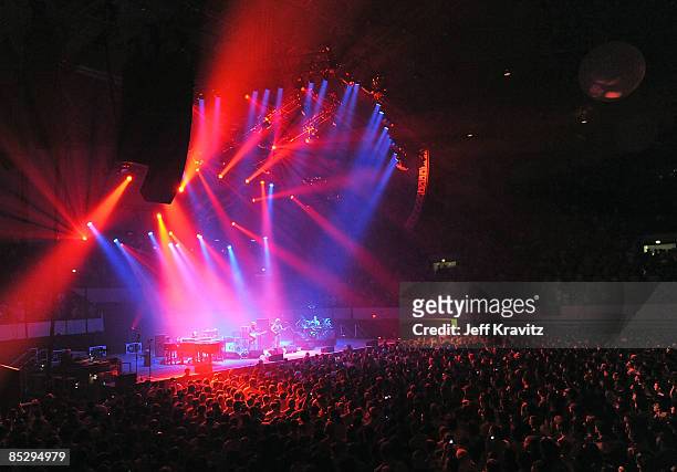 General view during Phish Returns at the Hampton Coliseum on March 7, 2009 in Hampton, Virginia.