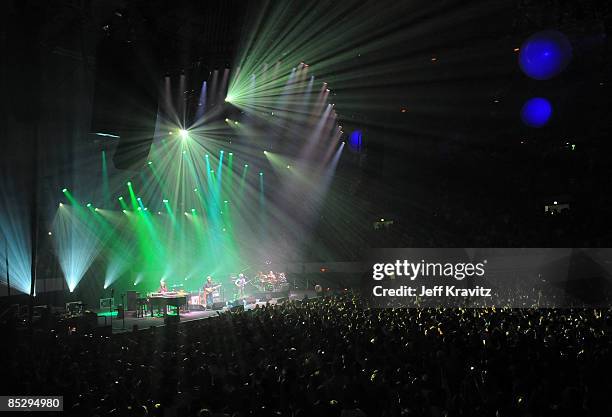 General view during Phish Returns at the Hampton Coliseum on March 7, 2009 in Hampton, Virginia.