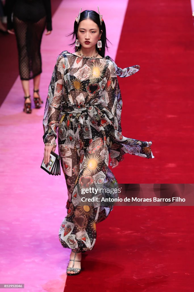 Dolce & Gabbana - Runway - Milan Fashion Week Spring/Summer 2018