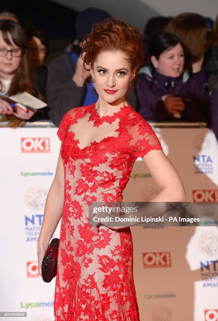 National Television Awards 2014 - Arrivals - London