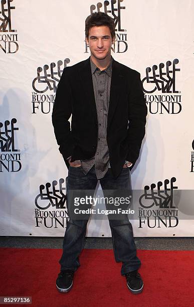 Television personality Clay Adler attends Destination Fashion 2009 to benefit The Buoniconti Fund to Cure Paralysis at Bal Harbour Shoppes on March...