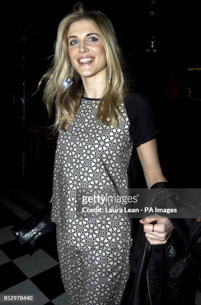Ashley James arrives at the 'Kate Moss at the Savoy' exhibition, Savoy Hotel, Central London. The exhibition is a one night exclusive exhibition...